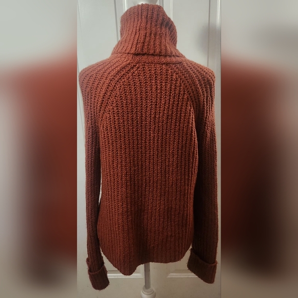 BP Rust Orange Chunky Sweater Size S - Picture 5 of 7